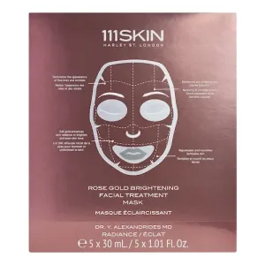 111SKIN - Rose Gold Brightening Facial Treatment Mask - Sada péče o obličej