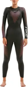 Dámský plavecký neopren 2xu p:1 propel wetsuit women black/sunset #2548520