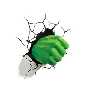 Hulk - Fist - lampa dekorativní na zeď