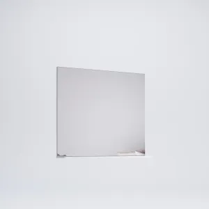 3kraft Zrcadlo Stella 90x78 cm lesklé bílé