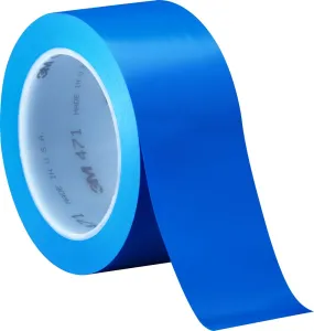 3M 471 PVC lepicí páska, 100 mm x 33 m, modrá