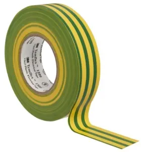 3M Temflex 1500 Elektroizolační páska, 15 mm x 10 m, zelenožlutá