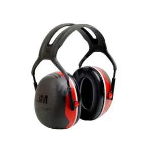 3M Peltor X3A chrániče sluchu, červené