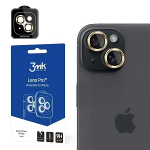 3mk Protection Kryt kamery 3mk Lens Protection Pro pro iPhone 15 Plus - žlutý