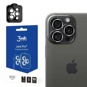 3mk Protection Kryt kamery 3mk Lens Protection Pro pro iPhone 15 Pro Max - stříbrný