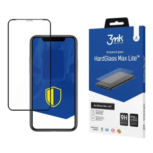 3mk tvrzené sklo HardGlass Max Lite pro Apple iPhone 11 Pro, černá