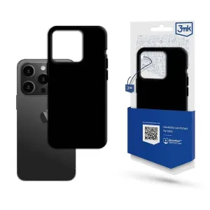 3mk ochranný kryt Matt Case pro Apple iPhone 15 Pro, Black