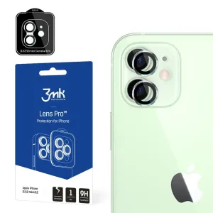 3mk Protection 3mk Lens Protection Pro kryt fotoaparátu pro iPhone 11 / iPhone 12 mini / iPhone 12 - stříbrný