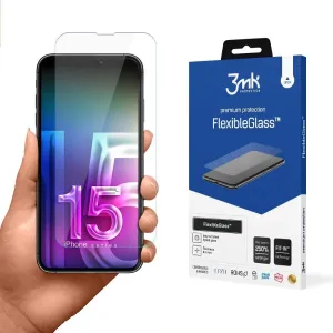 3mk Protection 3mk FlexibleGlass™ hybridní sklo pro iPhone 15
