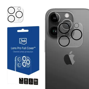 Ochranné sklo 3MK Lens Pro Full Cover iPhone 11 Pro/11 Pro Max Tempered Glass for Camera Lens with Mounting Frame 1pcs