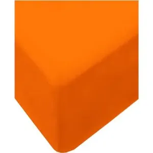 4sleep jersey prostěradlo s gumičkou, 70 × 140 - 15 pomeranč