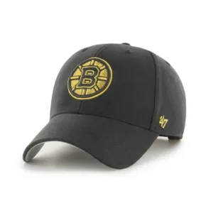 47 Brand Snapback Cap NHL METALLIC Boston Bruins Černá - Senior, Boston Bruins