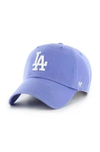 Bavlněná baseballová čepice 47brand MLB Los Angeles Dodgers s aplikací #5968236