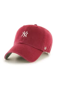 Čepice 47brand New York Yankees červená barva, s aplikací