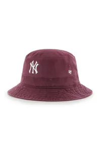 Klobouk 47brand MLB New York Yankees fialová barva, bavlněný