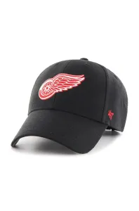 Čepice 47brand NHL Detroit Red Wings černá barva, s aplikací