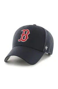 Čepice 47brand MLB Boston Red Socks černá barva, s aplikací