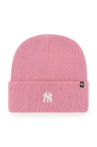Čepice 47brand Mlb New York Yankees růžová barva, #4118344
