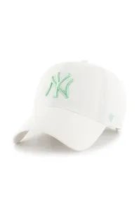 Čepice 47brand New York Yankees bílá barva, s aplikací #2013904