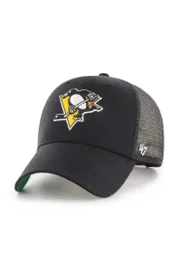 Čepice 47brand NHL Pittsburgh Penguins černá barva, s aplikací, H-BRANS15CTP-BKB