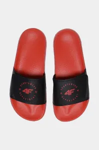 Dětské pantofle 4F červená barva
