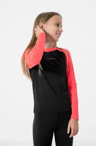 Dětský funkční tričko s dlouhým rukávem 4F růžová barva