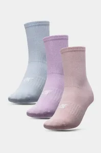 Dětské ponožky 4F fialová barva #1995354