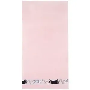 4sleep Dětský ručník 30 × 50 cm, Kočky růžové