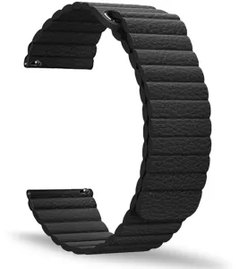 4wrist Provlékací řemínek pro klasické hodinky - Black 22 mm