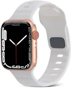 4wrist Silikonový řemínek pro Apple Watch - White 38/40/41 mm #5217800