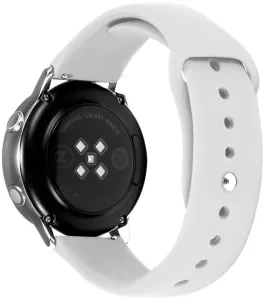 4wrist Silikonový řemínek pro Samsung Galaxy Watch 6/5/4 - White #1881547