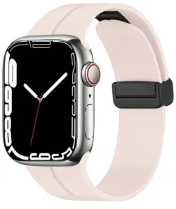 4wrist Silikonový řemínek s magnetickou sponou pro Apple Watch 38/40/41 mm - Pink