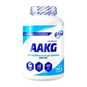 AAKG - 6PAK Nutrition 120 tbl