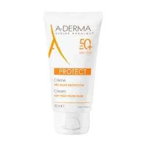 A-DERMA Ochranný krém pro suchou pleť SPF 50+ Protect (Sun Cream) 40 ml