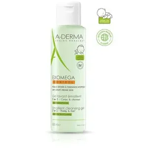A-DERMA Exomega Control Zvláčňující mycí gel pro suchou kůži se sklonem k atopii 2v1 500 ml