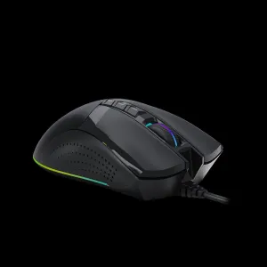 A4Tech Myš W90MAX, 10000DPI, optická, 8tl., drátová USB, černá, herní, RGB podsvícení