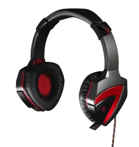 A4Tech G501, sluchátka s mikrofonem, ovládání hlasitosti, černá, 7.1 (virtuálně), herní sluchátka, USB