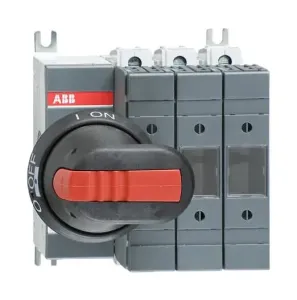 Abb Os63Gd03P Fused Switch, 3 Pole, 3 Fuse, 63A, 690V
