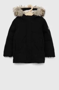 Dětská bunda Abercrombie & Fitch černá barva #5520129