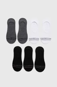 Ponožky Abercrombie & Fitch 7-pack pánské, šedá barva