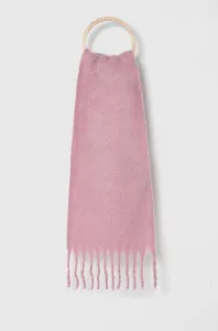 Šála Abercrombie & Fitch růžová barva