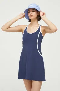 Šaty Abercrombie & Fitch tmavomodrá barva, mini #5658963