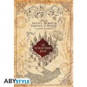 ABY style Plakát Harry Potter - Mapa záškodníků 91,5 x 61 cm #3993767