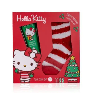 Accentra Dárková sada péče o nohy s ponožkami Hello Kitty