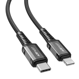 Kabel USB-C na Lightning Acefast C1-01, 1,2 m (černý)