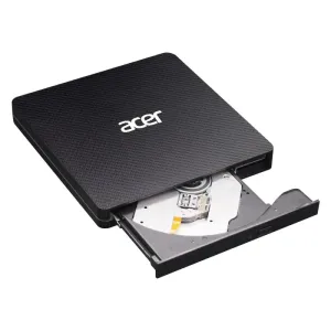 ACER Portable DVD Writer, USB 3.5 + Type-C 3.0, 140 x 142 x 17mm, burn speed CD-R: 24X CD-RW: 16X, DVD-R, 8X, DVD-RW 6X