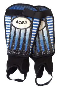Acra Sport Fotbalové chrániče holení, velikost M, 21 x 15,5 cm, modré