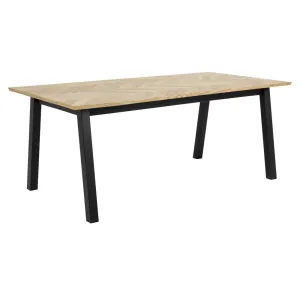 Actona Jídelní stůl Brighton 180 cm dub/černý