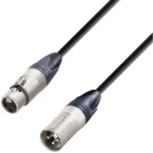 Mikrofonní XLR propojovací kabel AH Cables KM3FMBLK, 3 m, černá