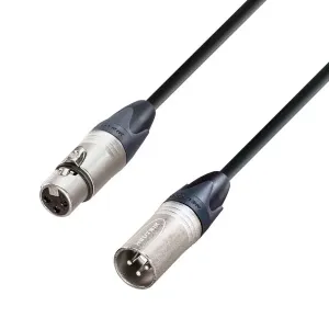 Mikrofonní XLR propojovací kabel AH Cables K5MMF0500, 5 m, černá